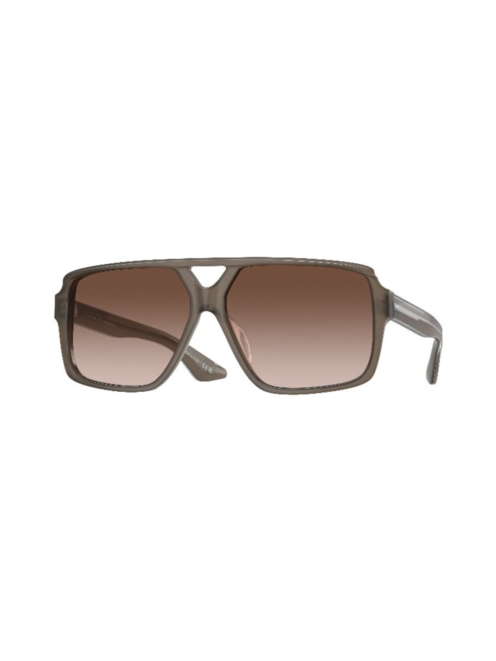 New Oliver Peoples Unisex Sunglasses Multicolor Square Bronze Lens Acetate Frame